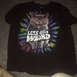 Black Cat Graphic Tee